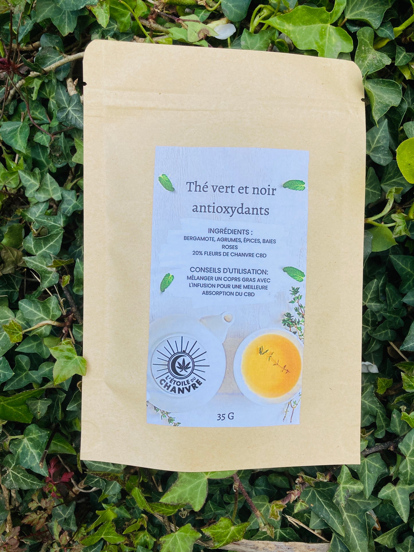 Thé antioxydants - L'étoile de chanvre