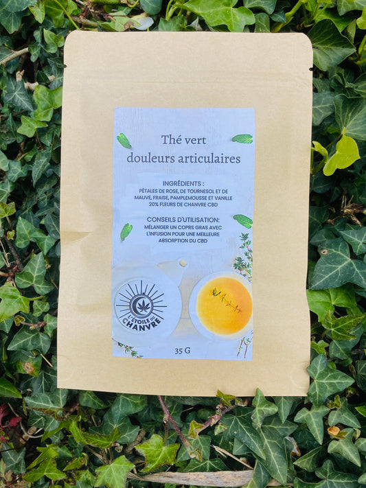 Thé douleur articulaire - L'étoile de chanvre