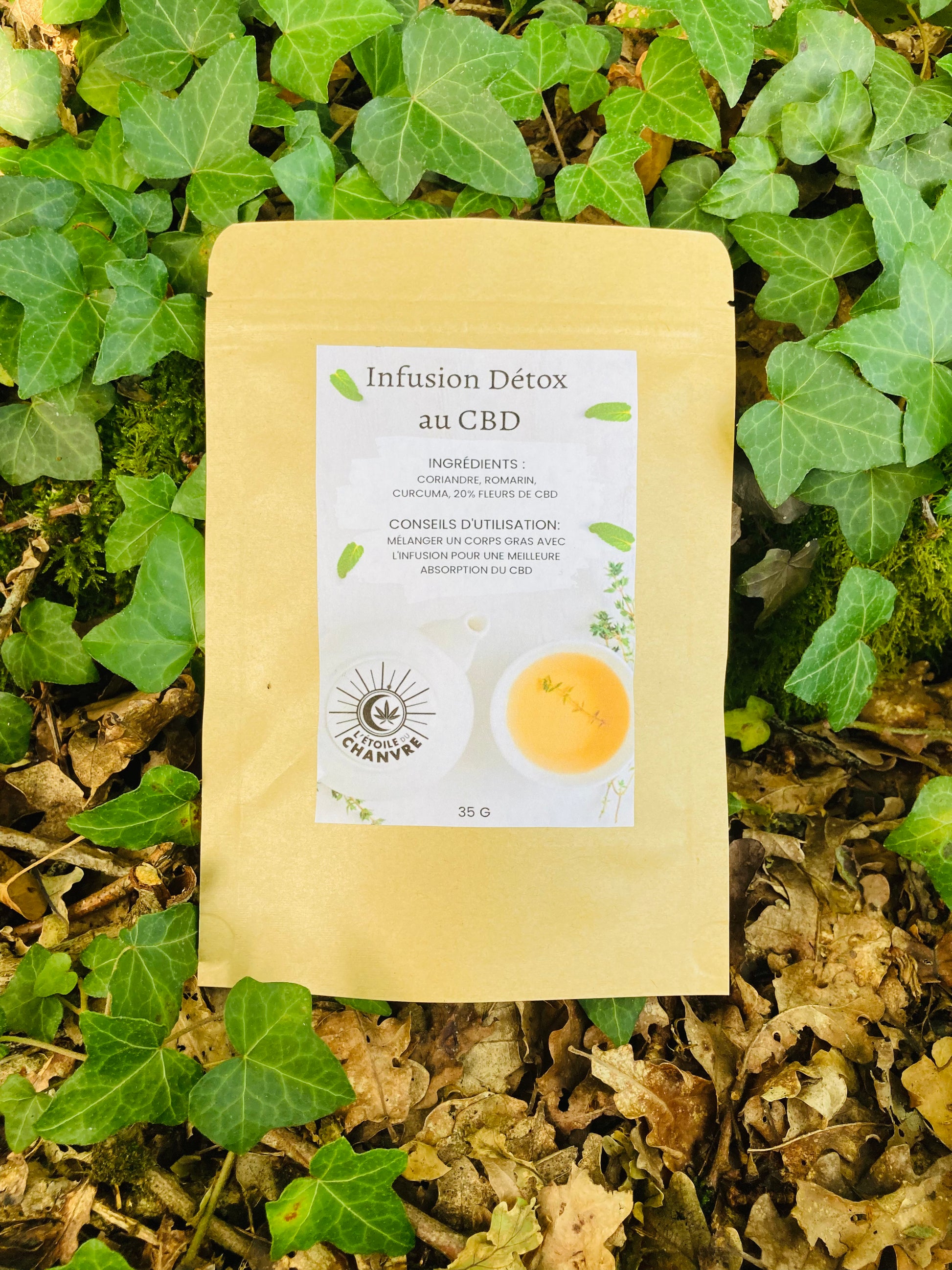 Infusion Détox au CBD - L'étoile de chanvre