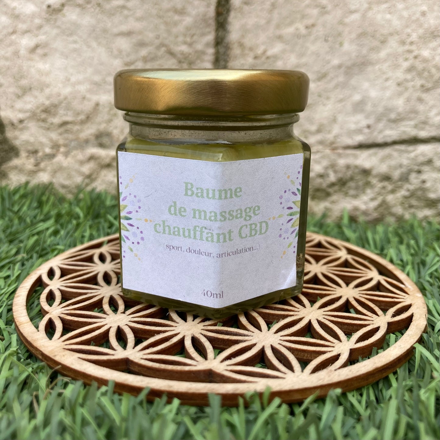 Baume de massage chauffant CBD - L'étoile de chanvre