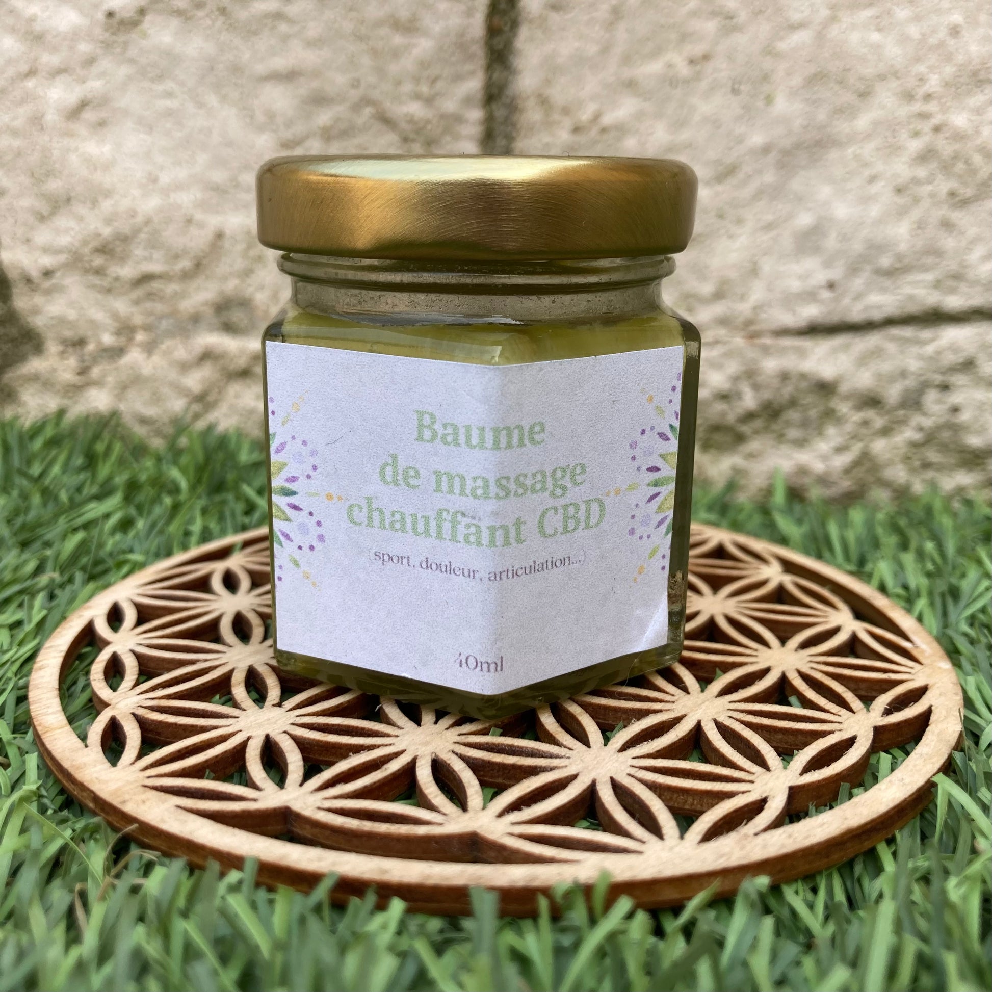 Baume de massage chauffant CBD - L'étoile de chanvre